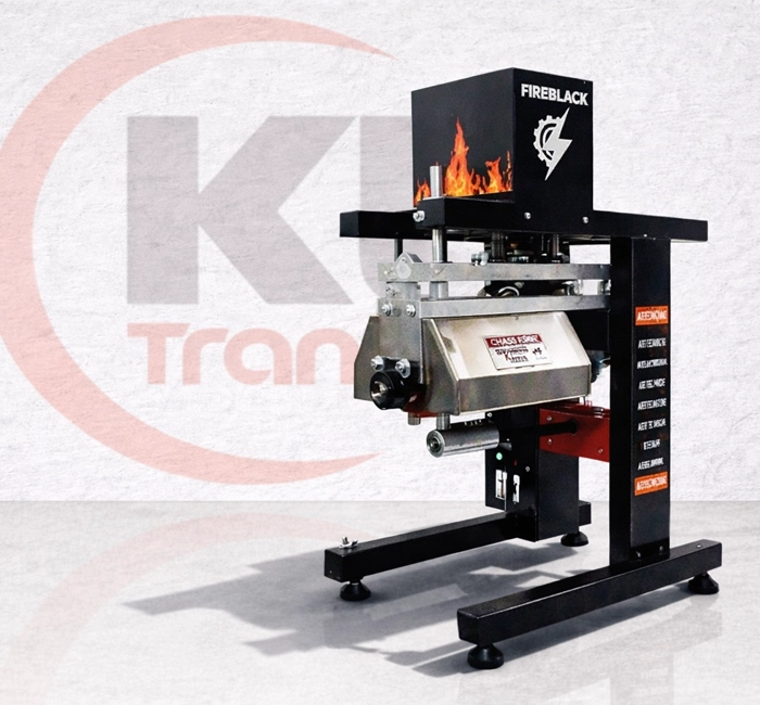 Máquina de Transfer Laser Giro GT3 Fire Black K&L Transfer | 100% Elétrica, Rápida e Profissional